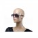 Cartier C Decor Purple Lenses Silver Frame Sunglasses 308287