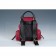 Burberry Medium Backpack Dark Red Nylon Black Leather Trim 18927045