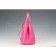 Prada Double Tote Ostrich Leather Bag Fuchsia