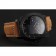 Swiss Panerai Luminor GMT Carbotech Black Dial Black Case Brown Leather Strap