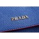 Prada Saffiano Double Tote Blue