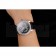 Swiss Cartier Ballon Bleu GMT Silver Dial Stainless Steel Case Black Leather Strap