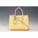 Prada Saffiano Double Tote Yellow