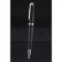 Rolex Silver Rimmed Black Ballpoint Pen  622807