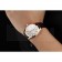 Omega Seamaster Planet Ocean GMT White Dial Rose Gold Case Brown Leather Band  622400