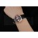 Hermes Classic Croco Leather Strap Black Dial 801398