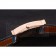 Hermes Heure H Rose Gold Diamond Encrusted Bezel Blue Leather Strap White Dial 80238