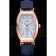 Omega Sochi Petrograd White Dial Gold Case Blue Leather Strap  622820