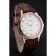 Vacheron Constantin Patrimony Chronometre Royal White Dial Rose Gold Case Brown Leather Strap