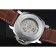 Panerai Luminor Automatic Power Reserve Black Dial Stainless Steel Case Brown Leather Strap