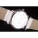 Cartier Moonphase Silver Watch with White Leather Band ct257 621376