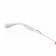 Miu Miu Square White Frames Sunglasses 307882