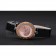 Bvlgari B.ZERO1 25mm White Dial Stainless Steel Case Gold Bezel Black Leather Bracelet