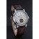 Patek Philippe Geneve Grand Complications White Dial Tourbillon Stainless Steel Bezel Brown Band  622154