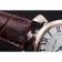 Cartier Rotonde Blue Crown Brown Leather Bracelet 621974