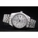 Rolex Swiss DateJust Stainless Steel Ribbed Bezel Silver Dial 41996