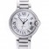 Swiss Cartier Ballon Bleu Silver Dial Diamond Case Stainless Steel Bracelet
