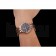 Omega De Ville Prestige Black Dial With Diamonds Rose Gold Case And Bracelet
