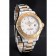 Rolex Yacht-Master White Dial Gold Bezel Stainless Steel Case Two Tone Bracelet