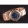 Cartier Ballon Bleu Rose Gold Stainelss Steel Strap Black Dial  621454
