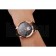 Patek Philippe Chronograph Black Dial Rose Gold Case Black Leather Strap