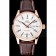 Mido Multifort Brown Croco Leather Strap White-Silver Dial 80300