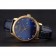 Patek Philippe Calatrava Date Blue Embossed Dial Gold Case Blue Leather Strap