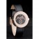 Hermes Classic MOP Dial Black Leather Strap