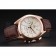 Omega Seamaster Aqua Terra Chronograph Ivory Dial Gold Case Brown Leather Bracelet  622530