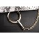 Chloe Faye Python Flap Black Shoulder Bag