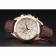 Omega Seamaster Aqua Terra Chronograph Ivory Dial Gold Case Brown Leather Bracelet  622530