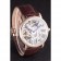 Cartier Luxury Skeleton Watch with Rose Gold Bezel and Brown Leather Band  621557