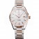 Swiss Tag Heuer Carrera Calibre 5 White Dial Rose Gold Case Two Tone Bracelet