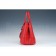Prada Double Tote Pebbled Leather Red  18927297