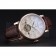 Patek Philippe Grand Complications Gold Case White Dial Arabic Numerals Brown Leather Bracelet 622255