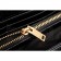 Saint Laurent Classic Monogramme Chain Wallet Black