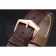 Swiss Patek Philippe Complications Openworked Dial Rose Gold Case Brown Leather Strap