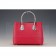 Prada Double Tote Fuchsia With Python Handles