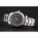 Swiss Rolex Datejust Black Dial Dimond Hour Marks Stainless Steel Case And Bracelet