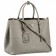 Prada Saffiano Double Tote Grey