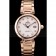 Omega DeVille Ladymatic Rose Gold Stainless Steel Strap White Dial
