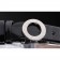 Bvlgari B.ZERO1 25mm White Dial Stainless Steel Case Gold Bezel Black Leather Bracelet