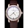 Vacheron Constantin Patrimony Contemporary Gold Case White Dial Brown Leather Strap 622307