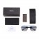 Prada Square Linea Rossa Logo Silver Frame Sunglasses 308221