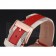 Burberry The City Classic Silver Dial Red Bracelet  622567