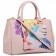 Prada Double Tote Colage-Print Pink Bag  18927274
