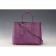 Prada Saffiano Double Tote Purple