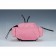 Burberry Medium Backpack Pink Nylon Black Leather Trim 18927047