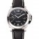 Swiss Panerai Luminor Marina Black Dial Stainless Steel Case Black Leather Strap