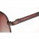 Prada Square Linea Rossa Logo Brown Frame Sunglasses 308219